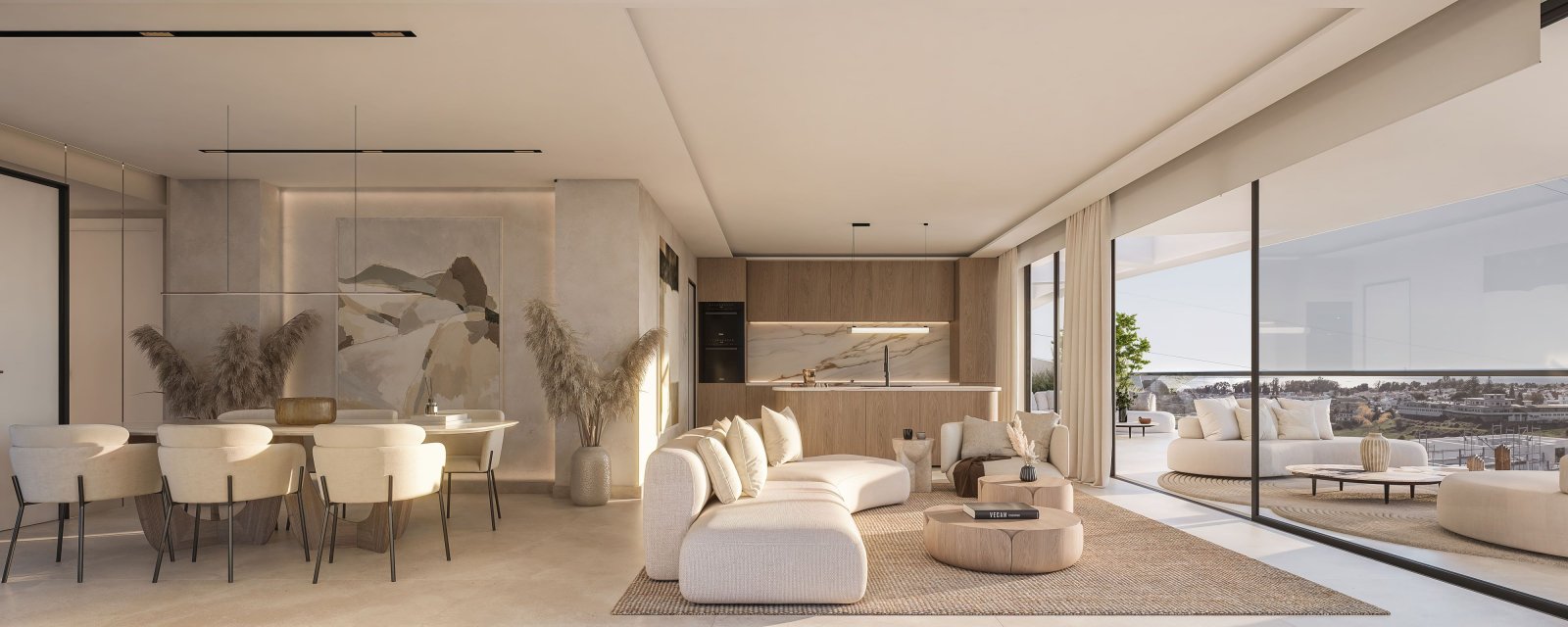 Exklusive Ferienwohnung am Meer, Golfplatz und Aussicht, Estepona