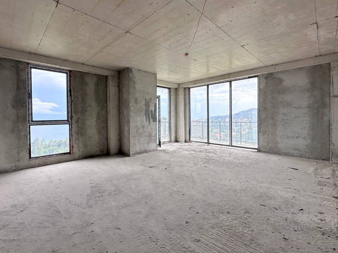 2-Zimmer-Wohnung in Dream Corner, Makhinjauri, Batumi, Georgien – Meer- und Bergblick