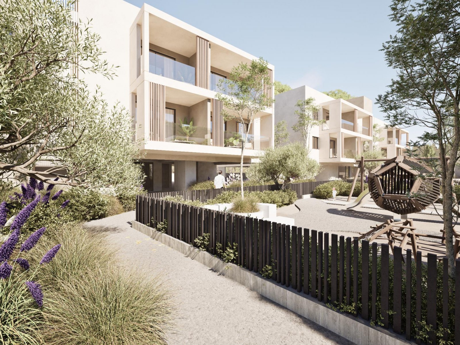 Moderne Wohnung am Golfplatz, ruhige Lage in Asomatos, Limassol