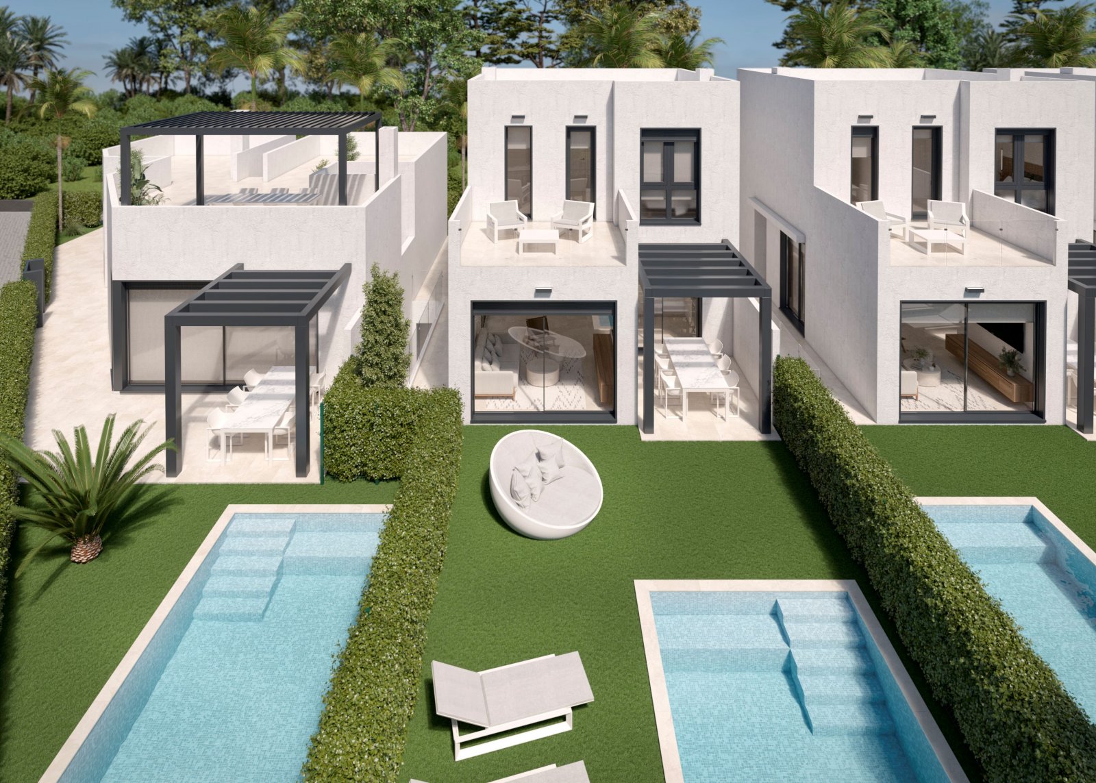 Exklusives Stadthaus am Golfplatz und am Meer, Santa Rosalia