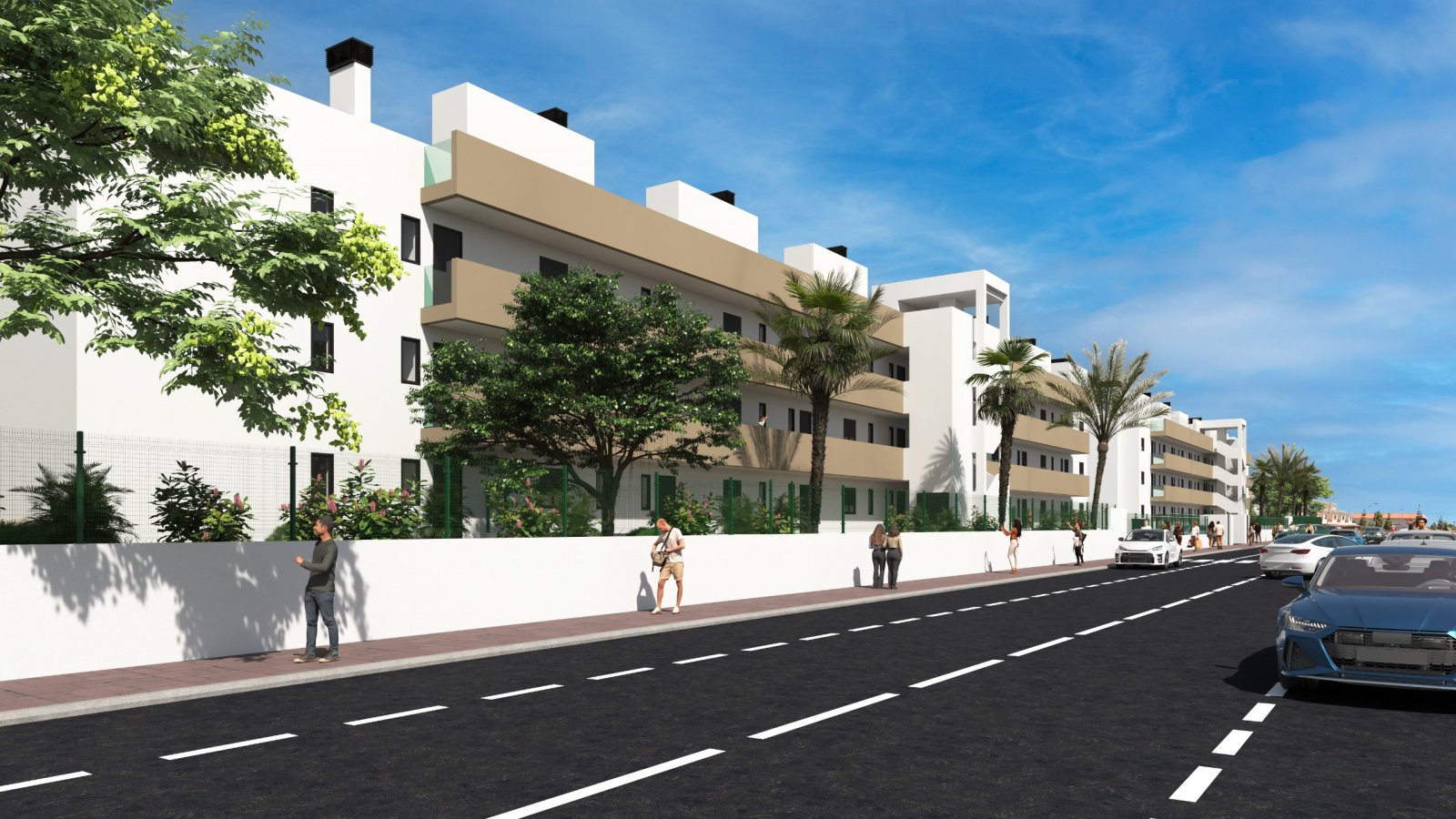 Modernes Apartment am Golfplatz, 1 km vom Meer entfernt, Los Alcázares