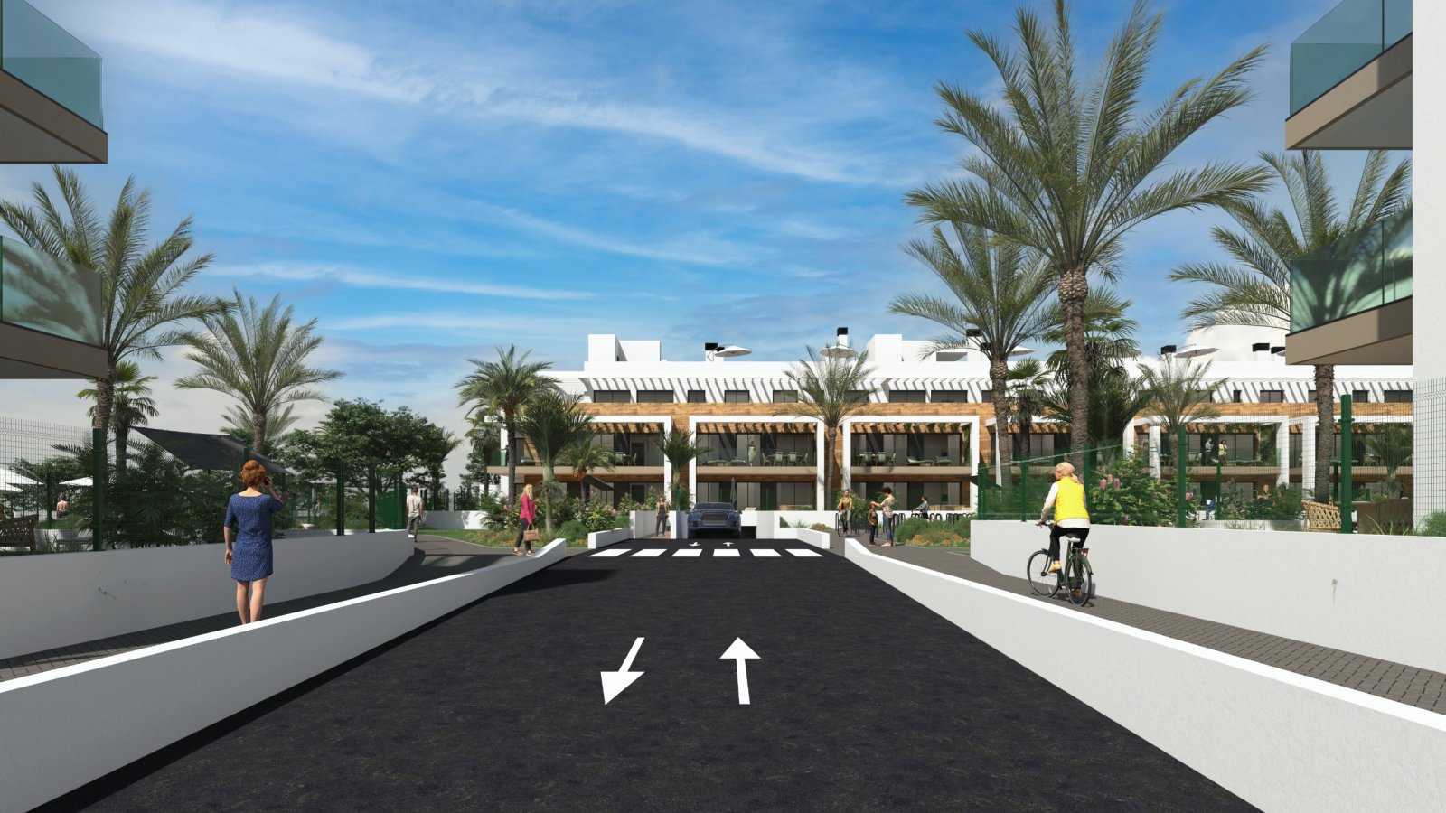 Modernes Apartment am Golfplatz, 1 km vom Meer entfernt, Los Alcázares