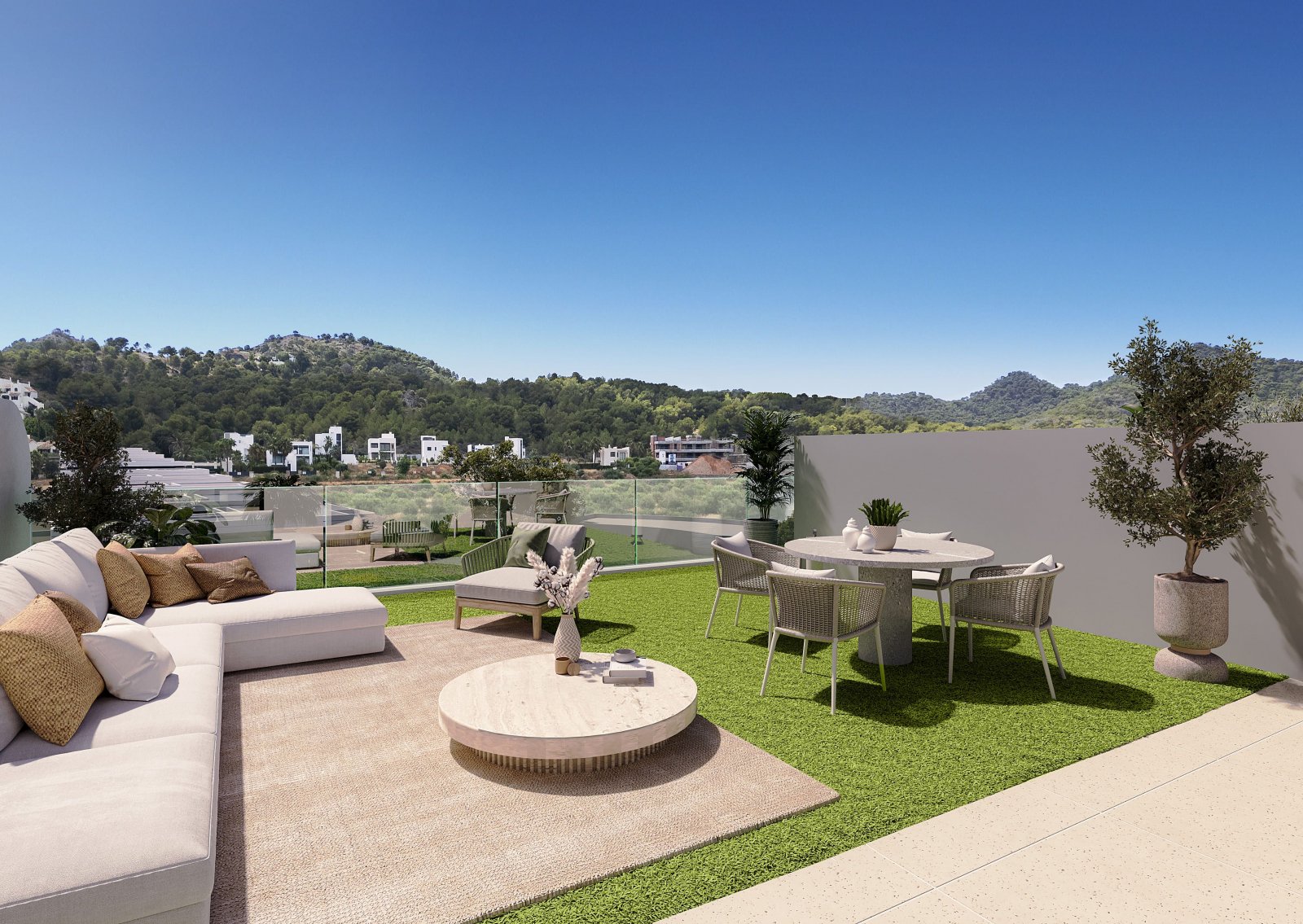Stilvolle Bungalows am Golfplatz, La Manga Club, Spanien