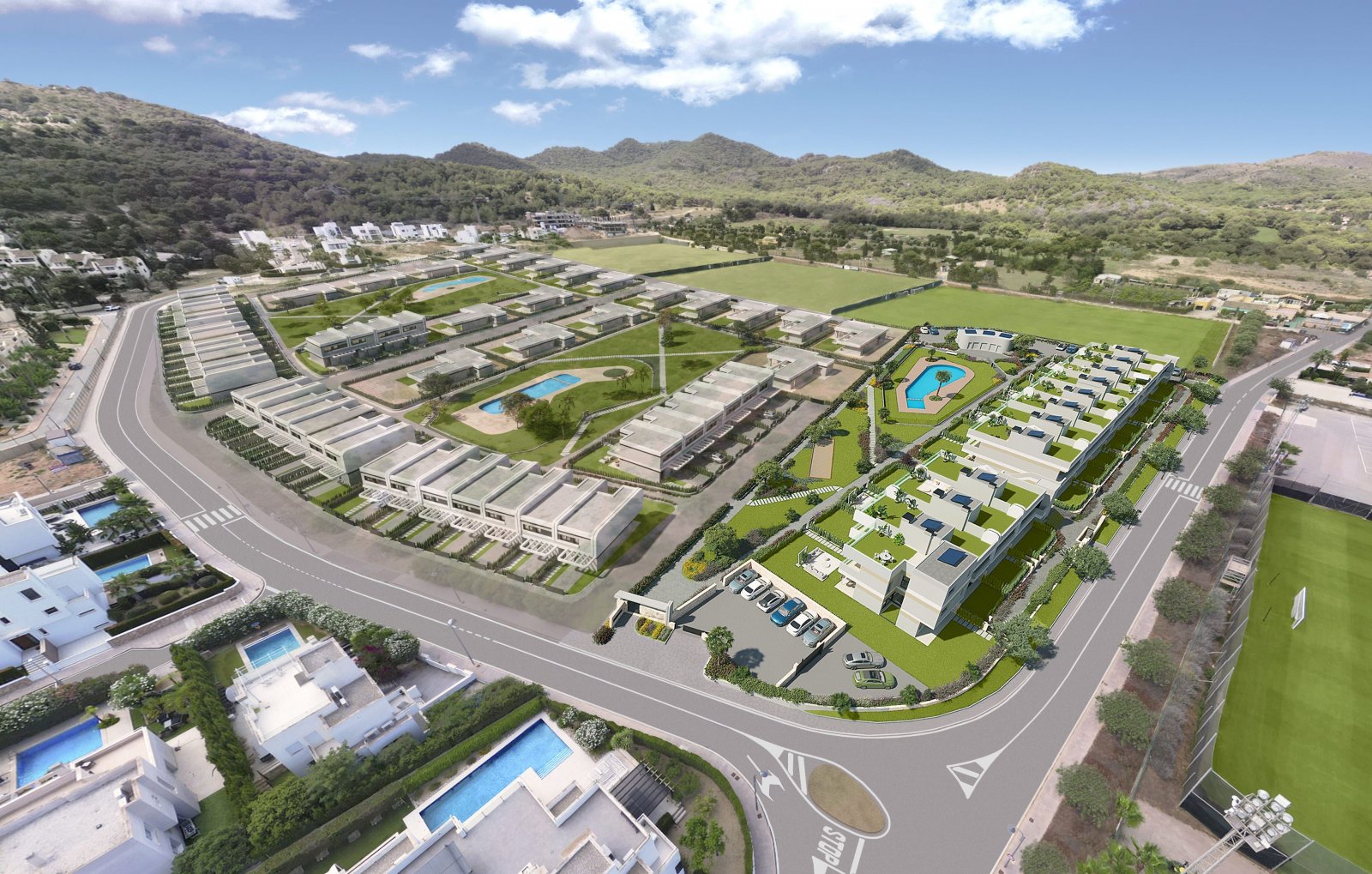 Moderner Golfbungalow, La Manga Club, Murcia