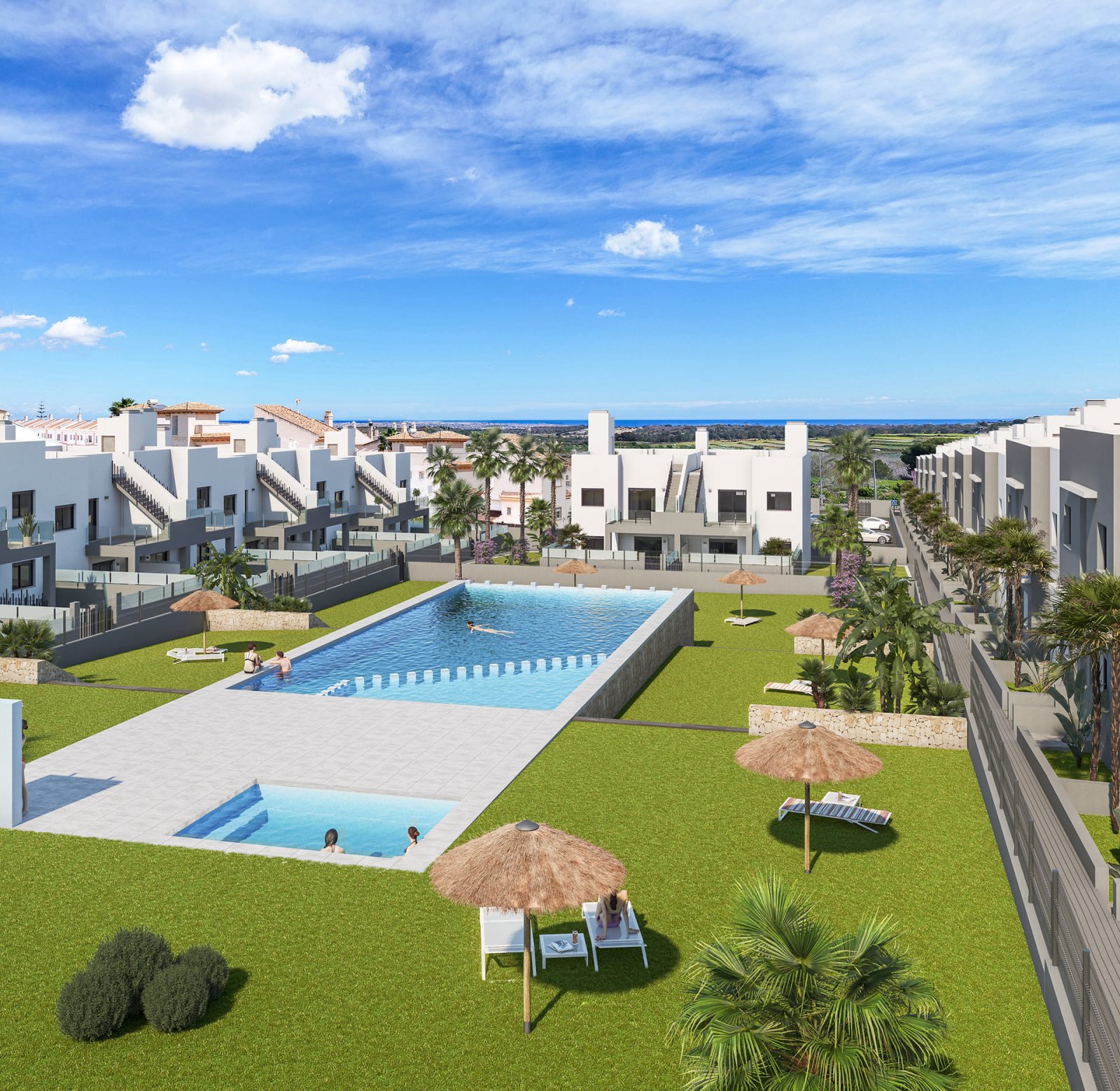 Moderner Bungalow, direkt am Meer, San Miguel de Salinas