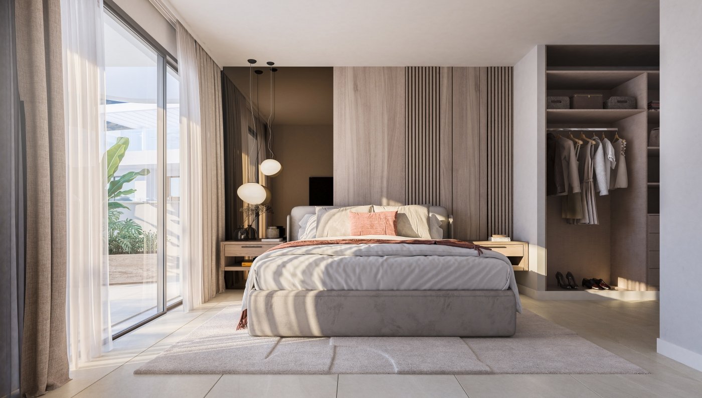 Exklusive Ferienwohnung am Meer, mit Garten und Terrasse, Estepona