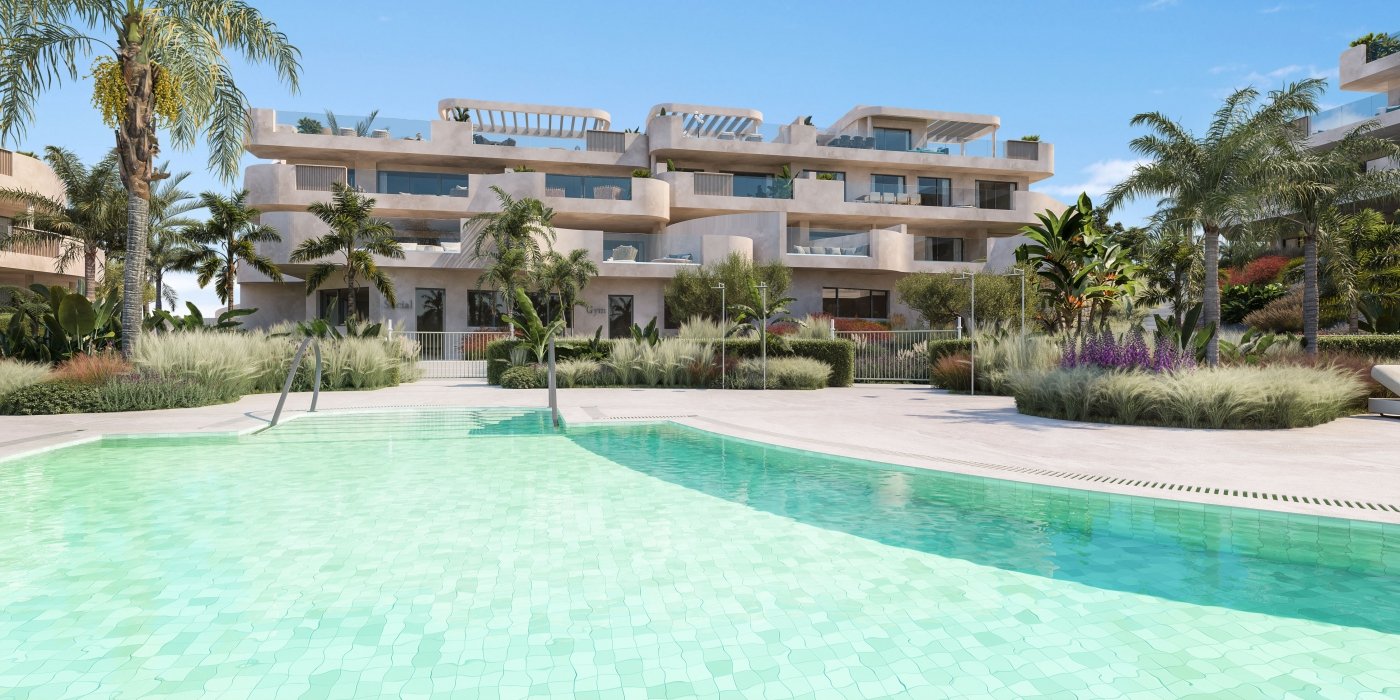 Exklusive Ferienwohnung am Meer, mit Garten und Terrasse, Estepona