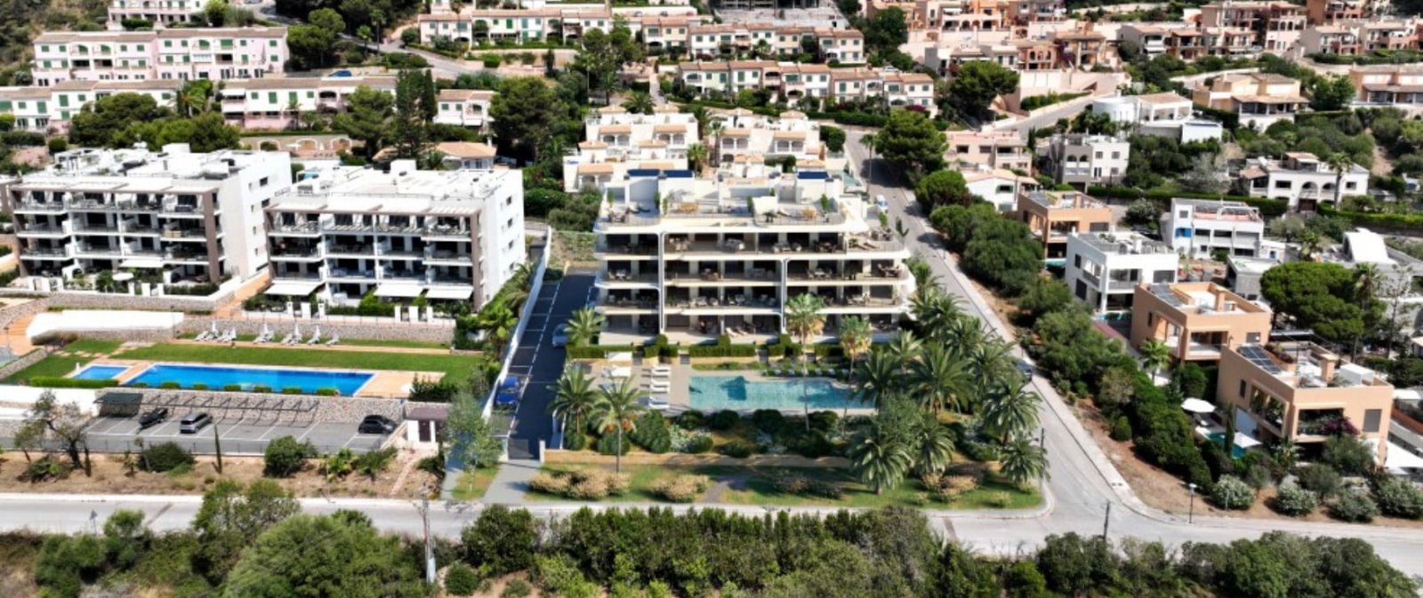 Exklusive Apartments mit Pool, 950 m vom Strand entfernt, Font de Sa Cala, Mallorca, Spanien