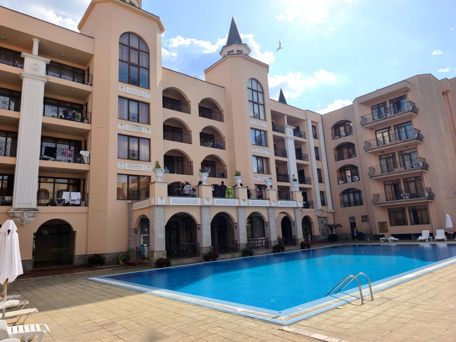 1+1-Apartment im Palazzo 1 Komplex, Sonnenstrand, Bulgarien