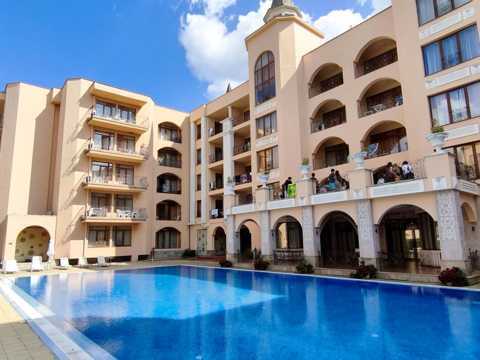1+1-Apartment im Palazzo 1 Komplex, Sonnenstrand, Bulgarien