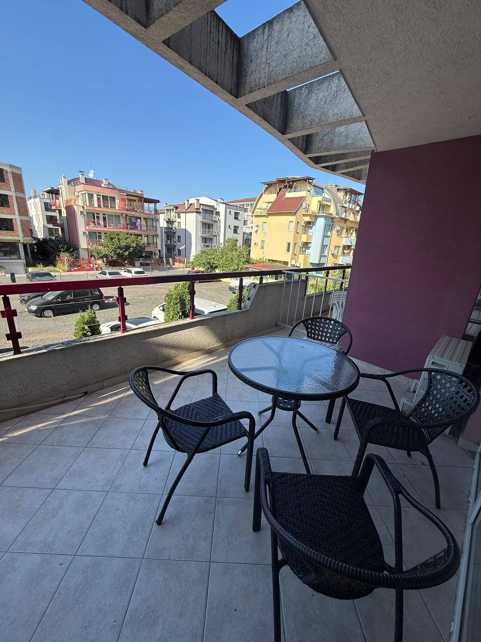 Studio mit Stadtblick im Komplex Cabana Beach, Nessebar, Bulgarien