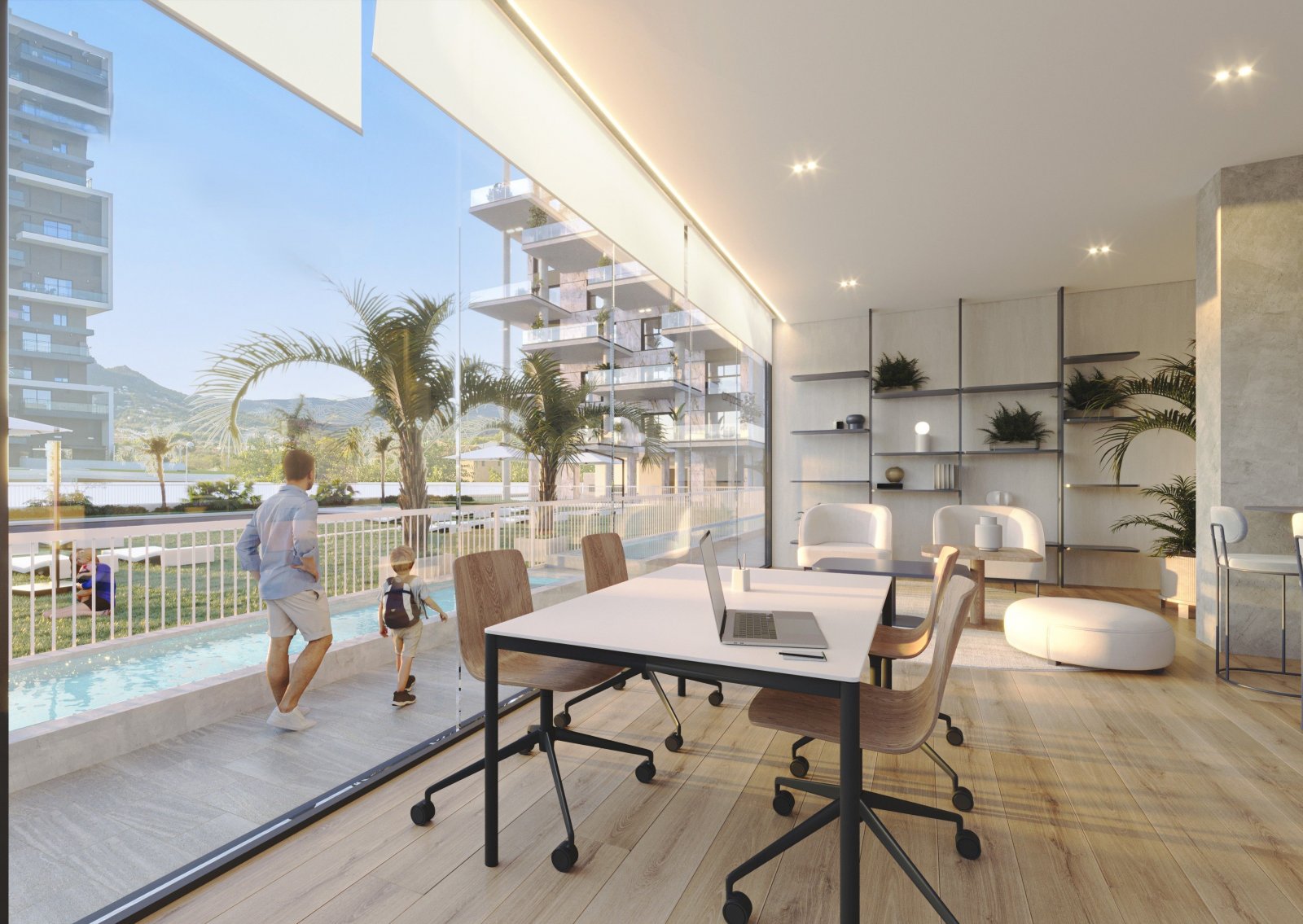 Luxusapartments am Meer, Gemeinschaftspool, Calpe
