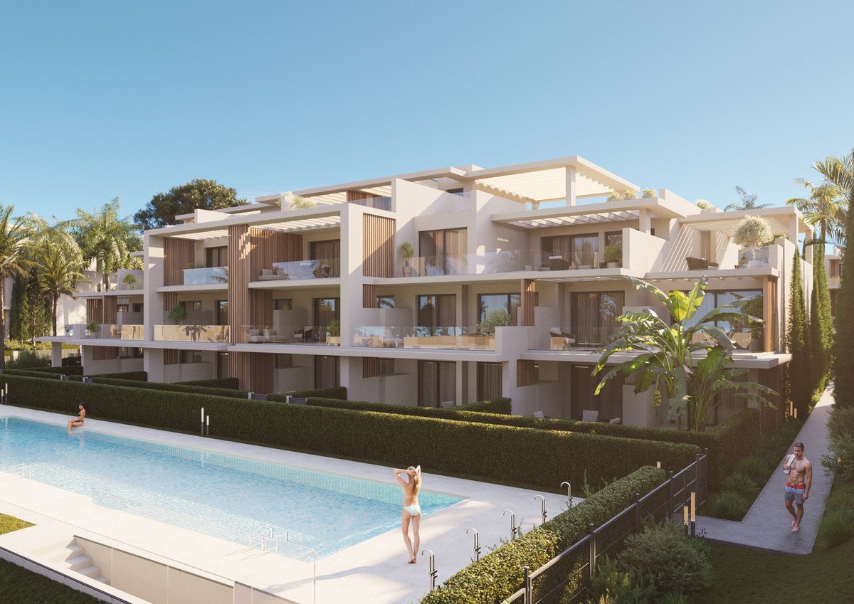 New Golden Mile, Malaga: Großzügige Wohnung mit 4 Schlafzimmern und großer Terrasse, Estepona, Spanien 
