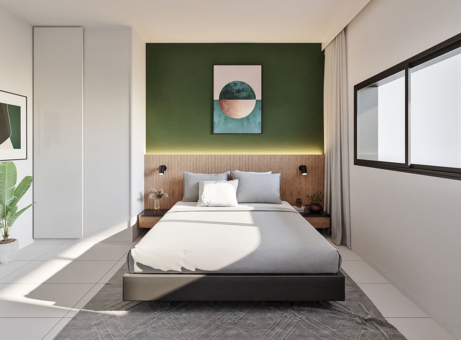 Moderne Wohnung mit Garten, ruhige Lage in San Miguel de Salinas