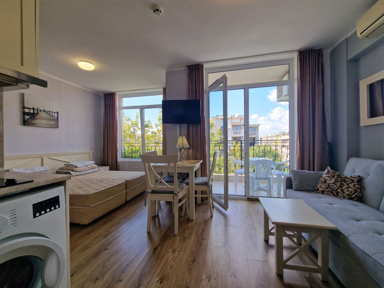 Studio-Apartment im Komplex Dawn Park, Sonnenstrand, Bulgarien