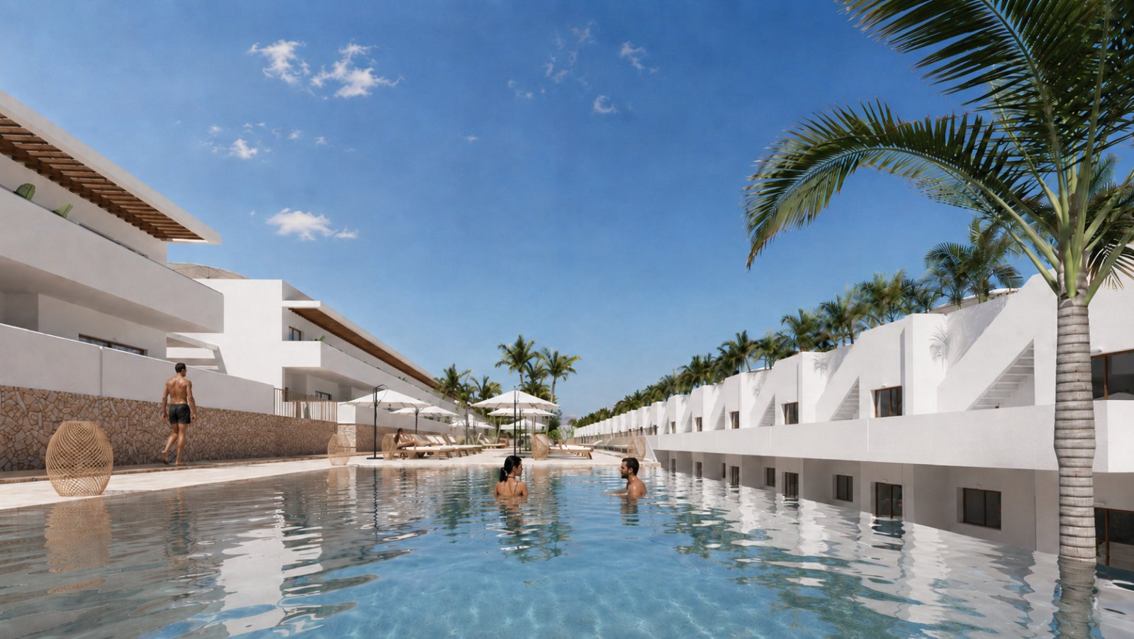 Moderne Bungalows mit Meerblick, Pulpí
