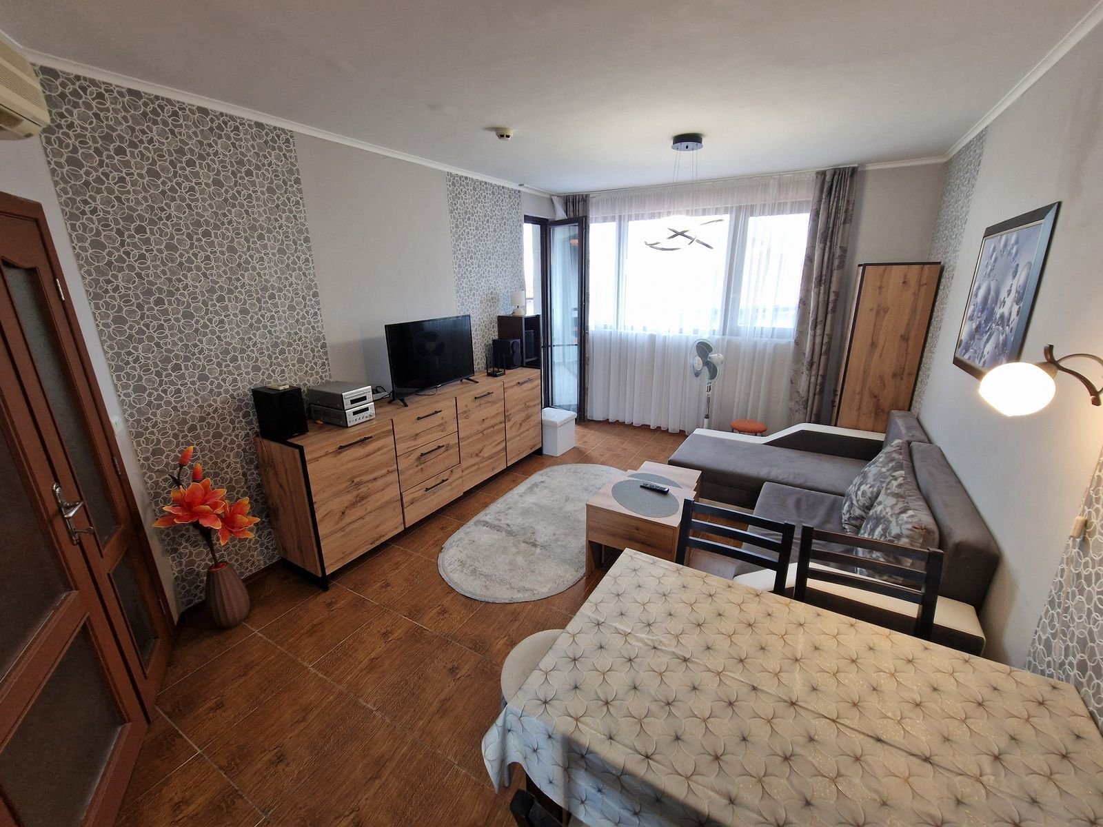 2-Zimmer-Apartment in der Wohnanlage Bay View Villas in Kosharitsa, Bulgarien.