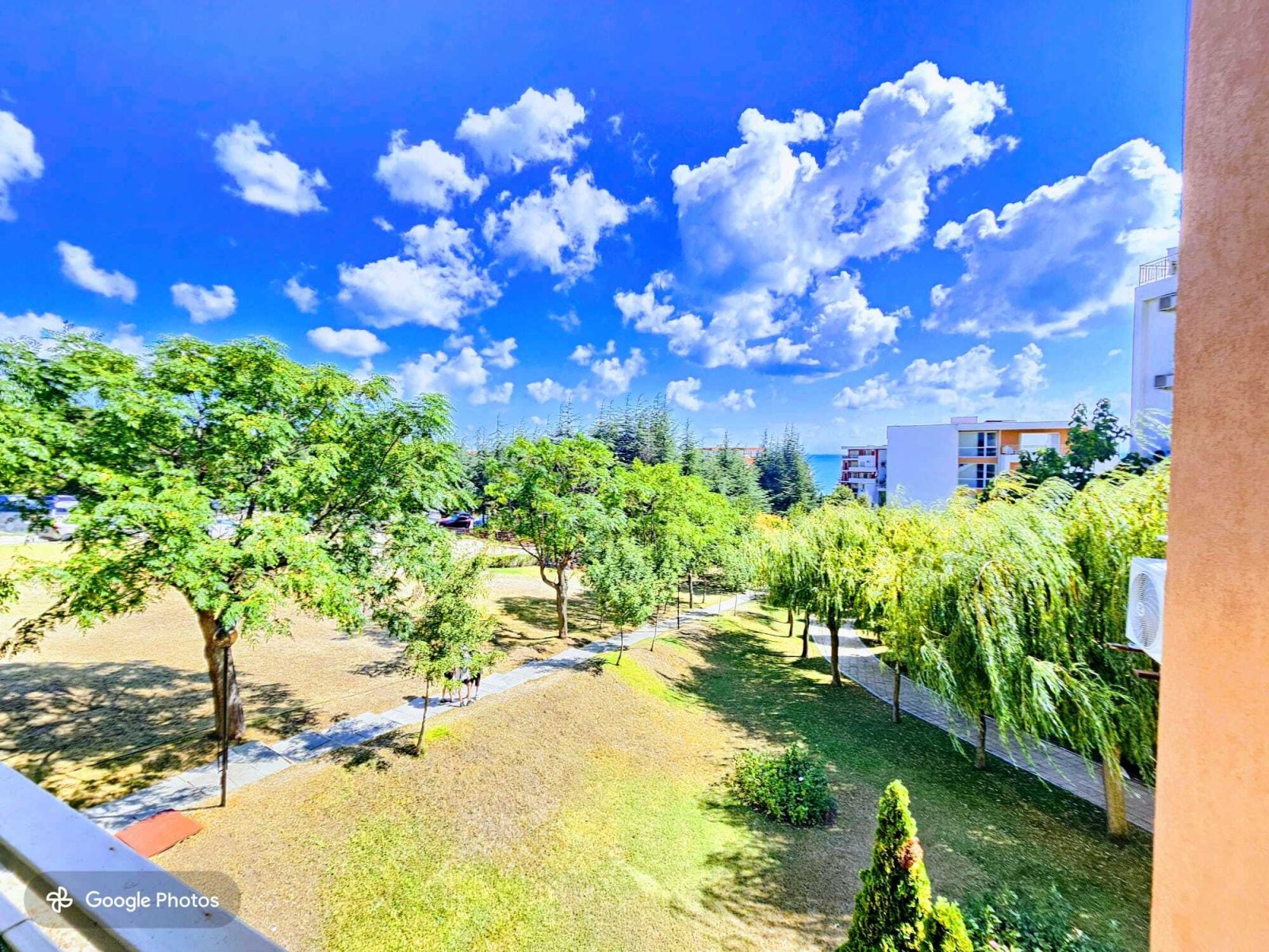 Zweizimmerwohnung mit Meerblick im Komplex Crown Fort in Sveti Vlas, Bulgarien