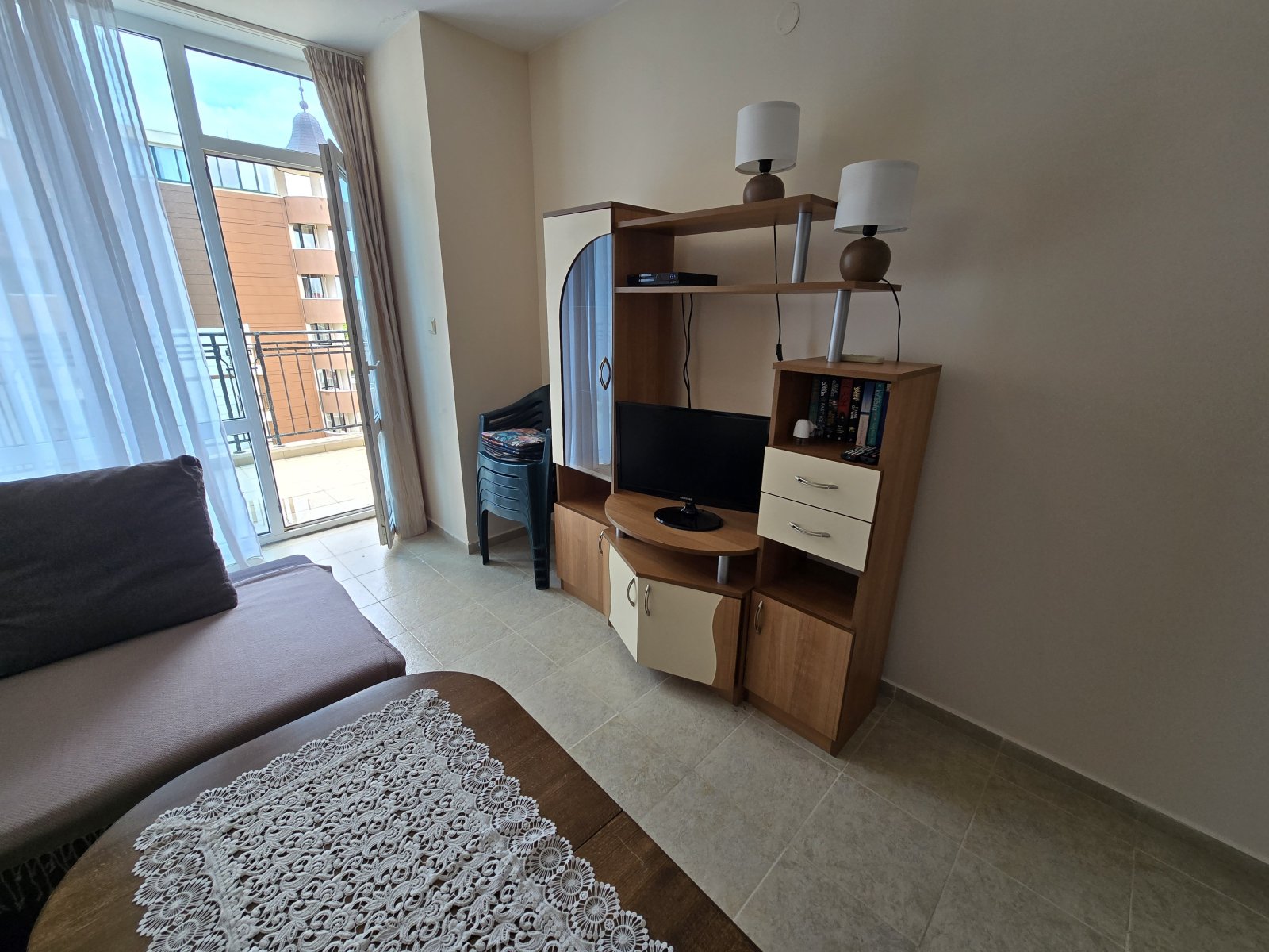 2-Zimmer-Apartment mit teilweisem Meerblick im Komplex Karolina, Sonnenstrand, Bulgarien
