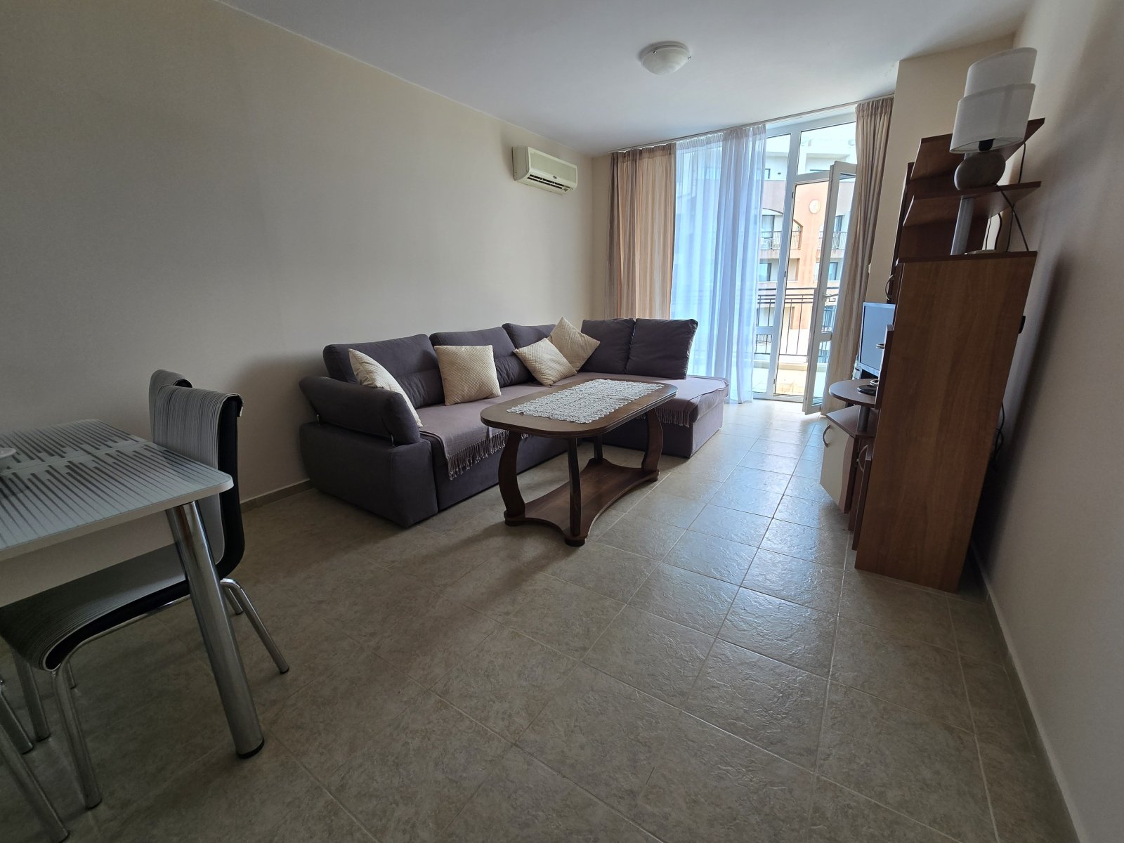 2-Zimmer-Apartment mit teilweisem Meerblick im Komplex Karolina, Sonnenstrand, Bulgarien