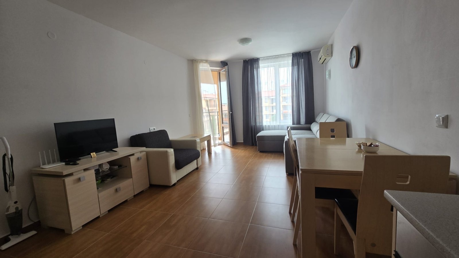 Zweizimmerwohnung mit Poolblick im Komplex Panorama Dreams in Sveti Vlas, Bulgarien