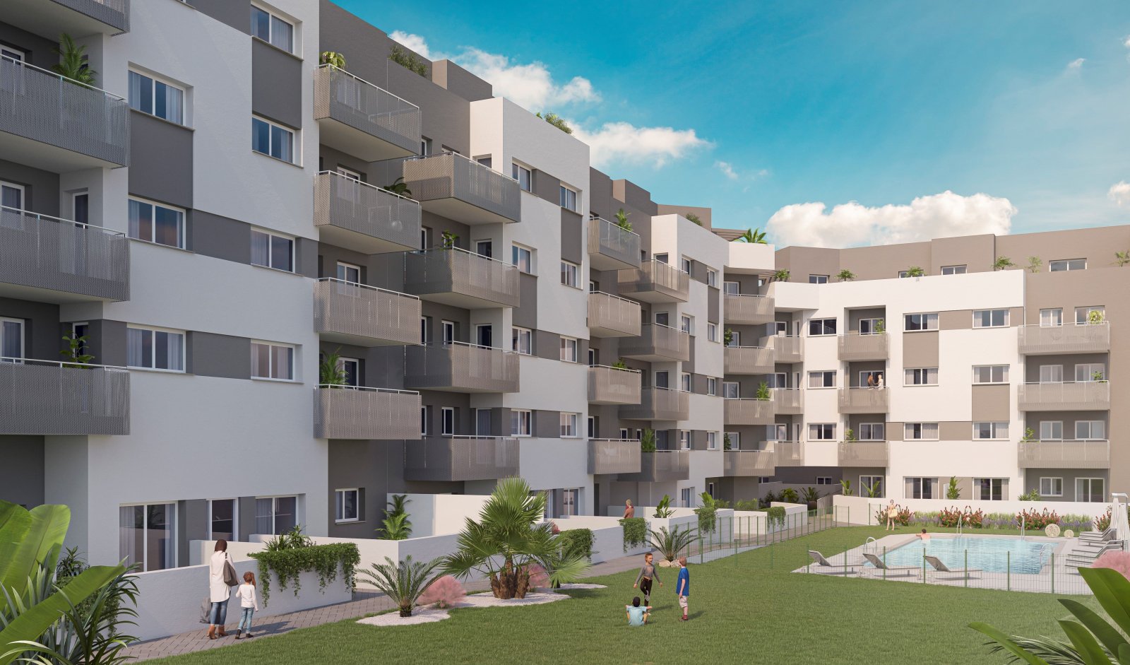 Moderne Apartments mit Meerblick, Torre del Mar