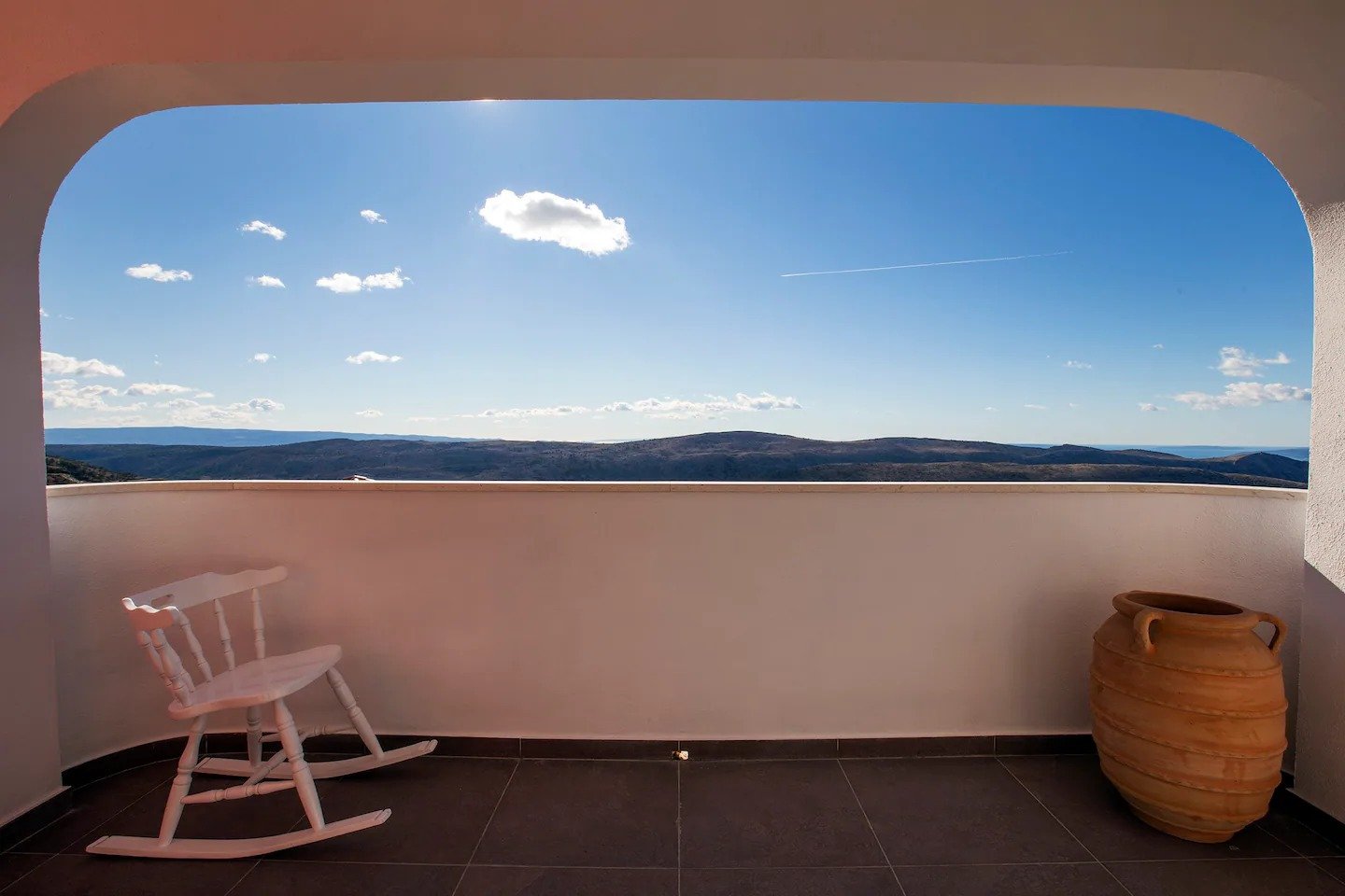 Villa mit beheiztem Pool und Panoramablick auf Split und die Inseln, Gornje Sitno, Kroatien