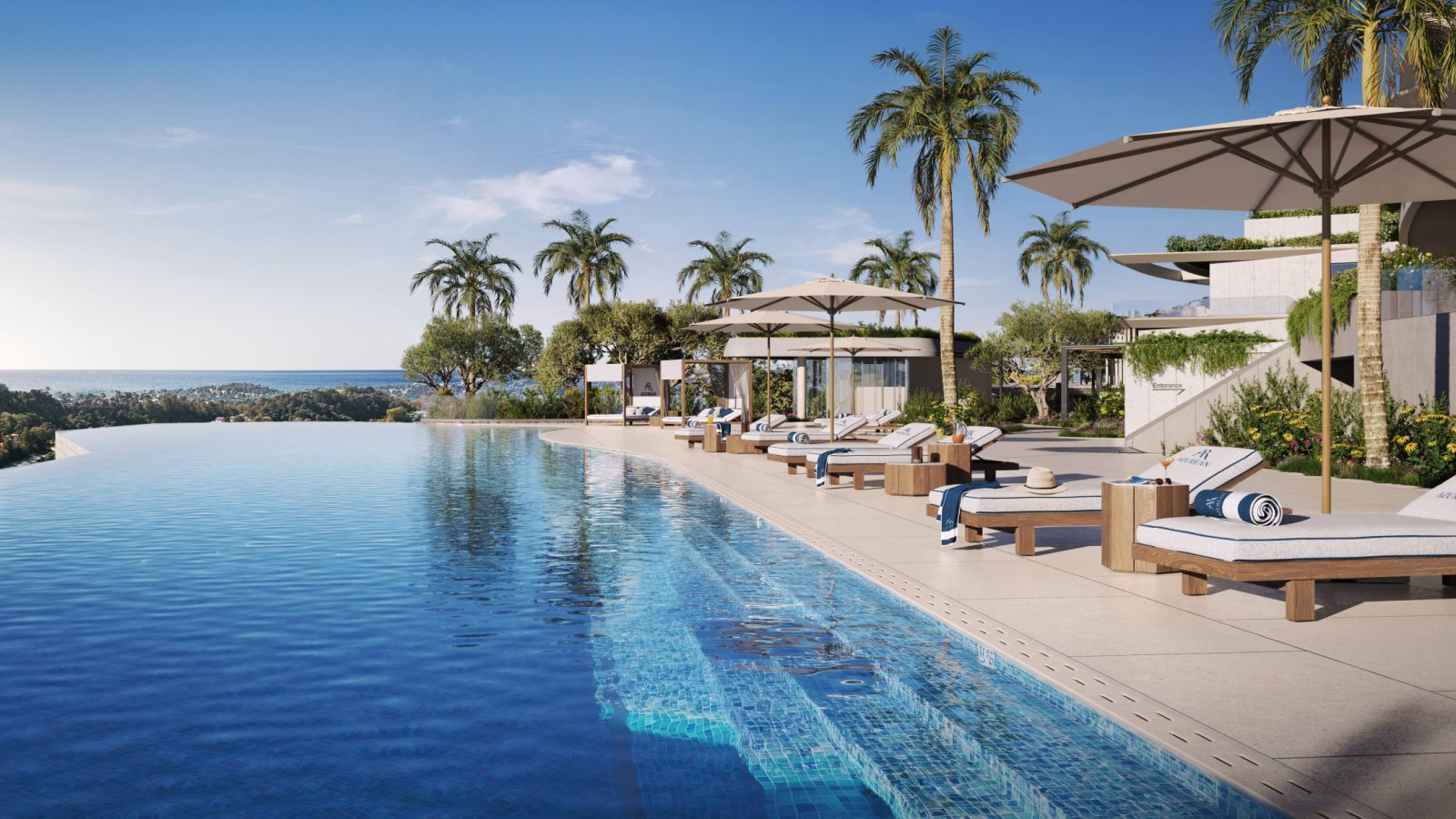 Azurean Marbella Premium Apartments mit Meerblick und Hyatt-Services, Benahavís, Spanien