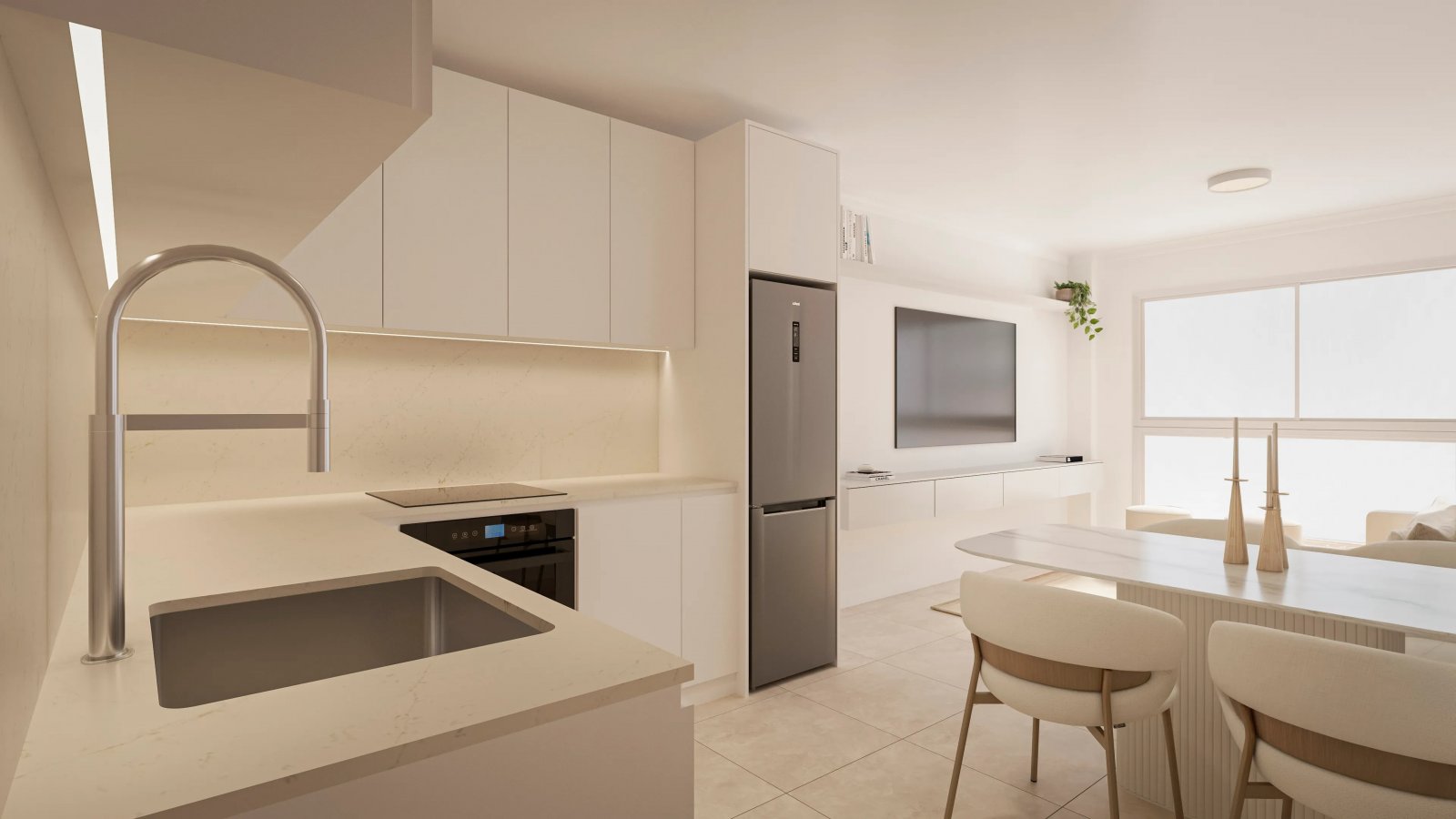 Moderne Apartments 500 m vom Meer entfernt mit Swimmingpool – Torrevieja