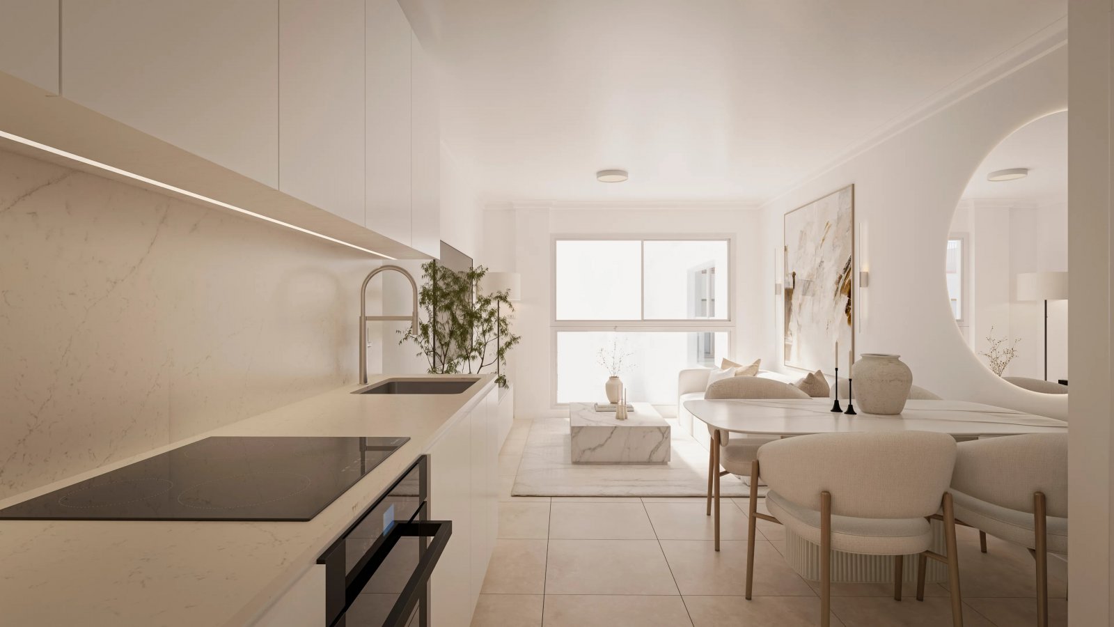Moderne Apartments mit Pool, 500 m vom Meer entfernt, Torrevieja