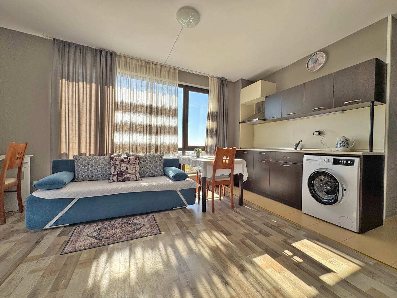 Zweizimmerwohnung mit Meerblick im Komplex „Macon“, Sveti Vlas, Bulgarien.