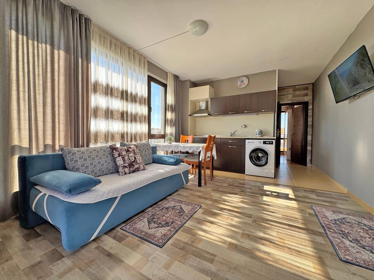 Zweizimmerwohnung mit Meerblick im Komplex „Macon“, Sveti Vlas, Bulgarien.