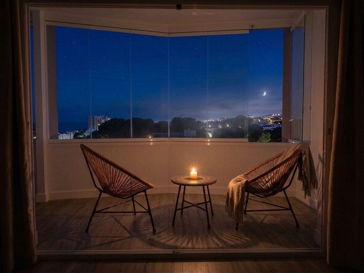 Renoviertes Penthouse mit freiem Meerblick, Mijas, Spanien