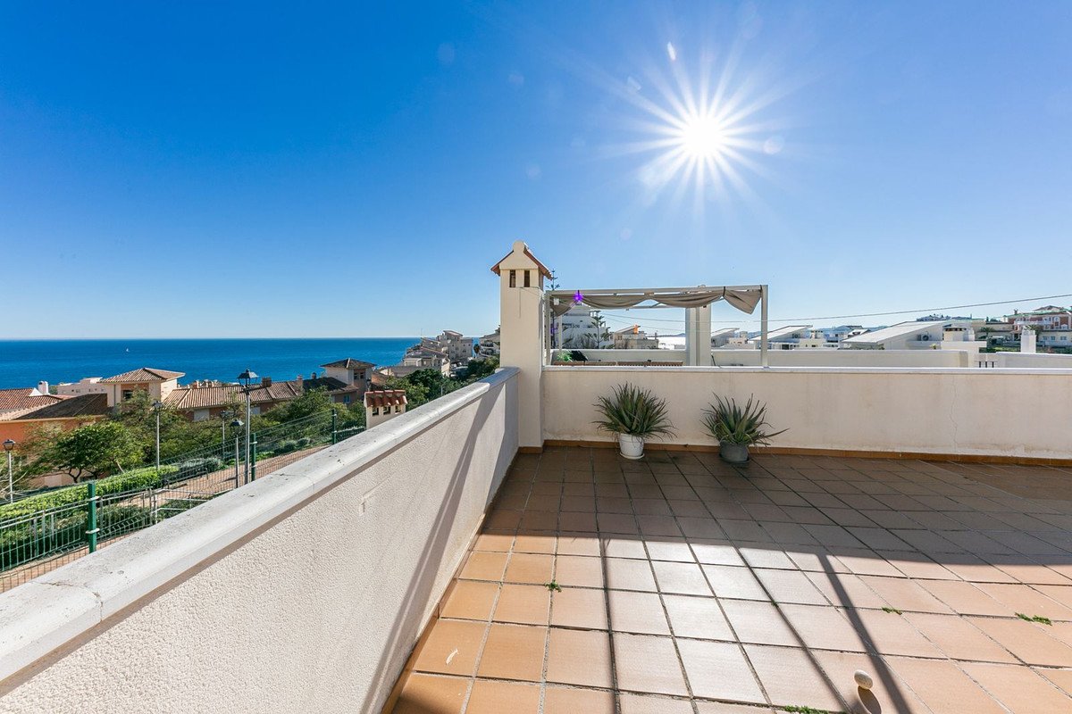 Penthouse mit Solarium, Garage und Meerblick, Benalmádena, Spanien