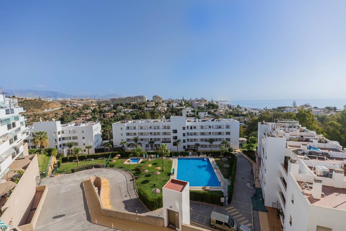 Penthouse mit Garage und Meer- und Bergblick, Mijas, Spanien