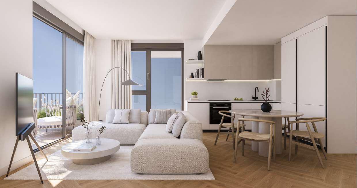 Moderne Apartments mit Meerblick, 500 m vom Strand entfernt, Torremolinos