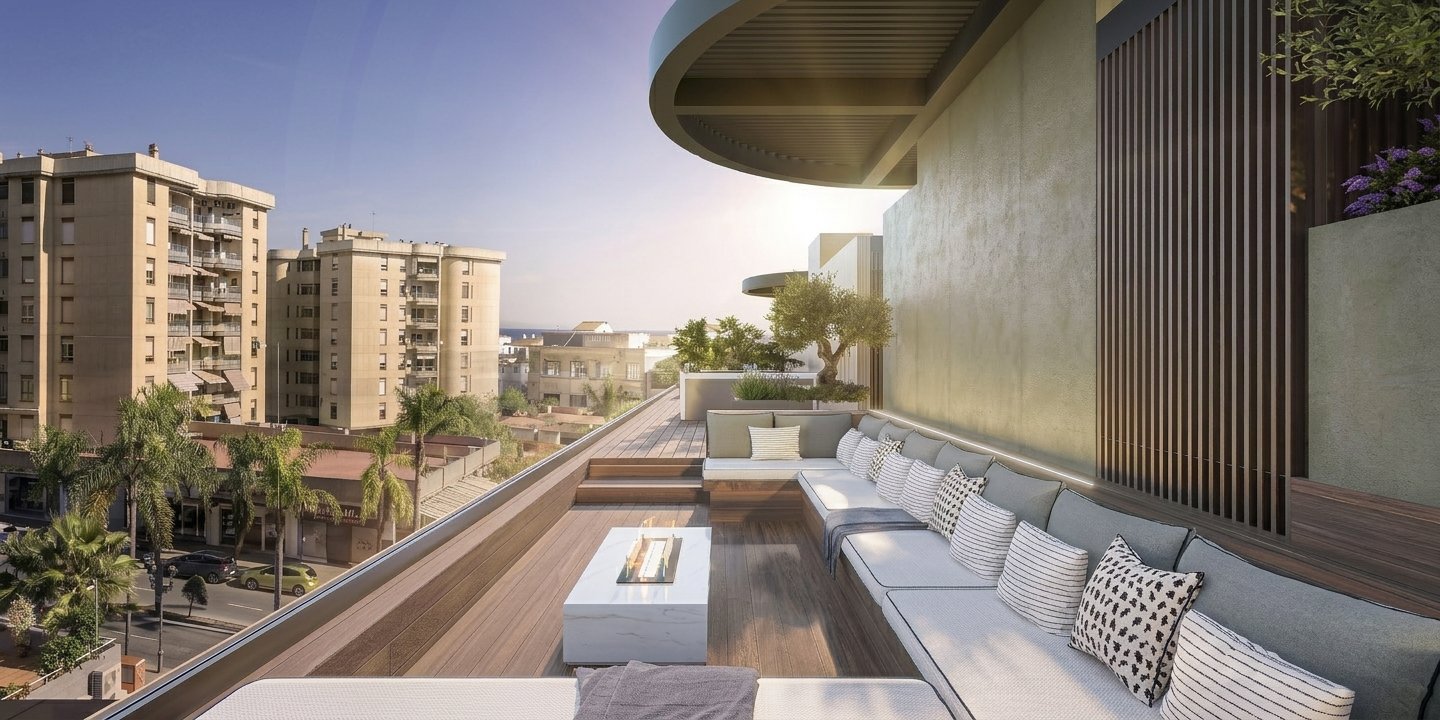Moderne Apartments mit Meerblick, 500 m vom Strand entfernt, Torremolinos