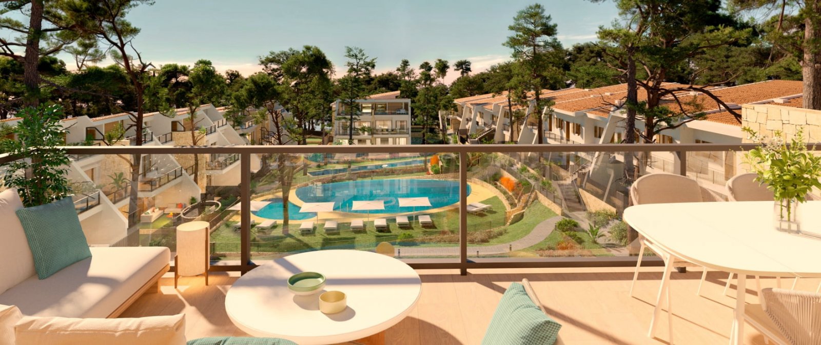 Ferienwohnung mit 2 Schlafzimmern und einer 30 m² großen Terrasse in Meeresnähe in Moraira, Teulada, Spanien