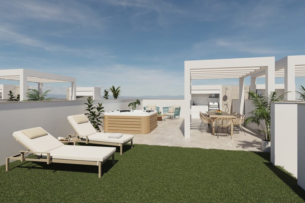 Moderne Bungalows mit Pool, 3 km vom Meer entfernt – Pilar de la Horadada