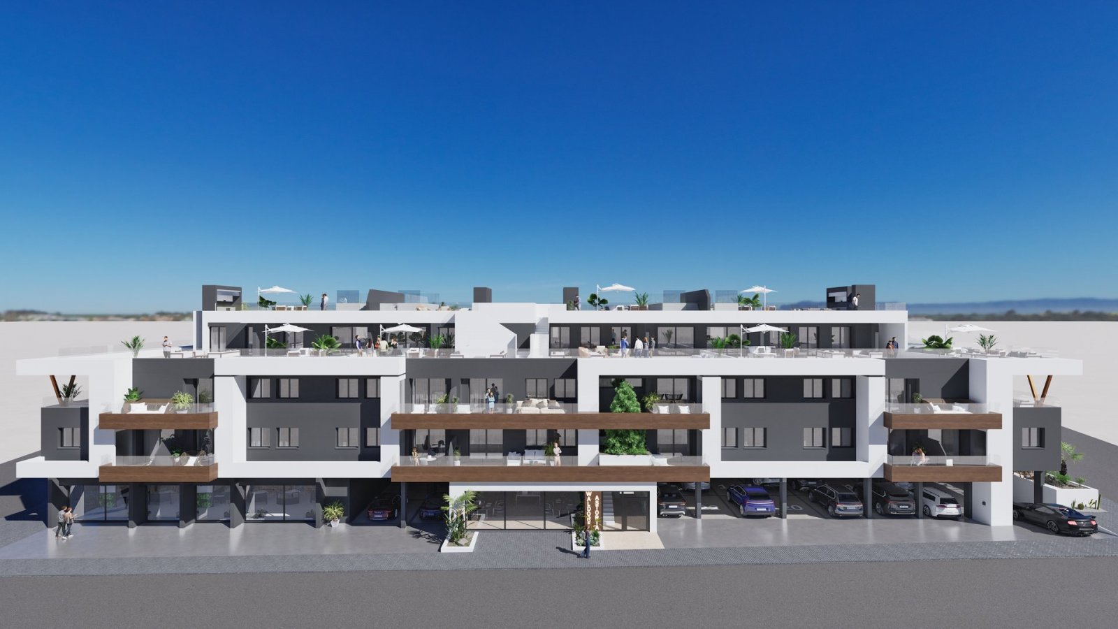 Großzügige neue Wohnung mit 3 Schlafzimmern und Terrasse, Benijófar, Spanien