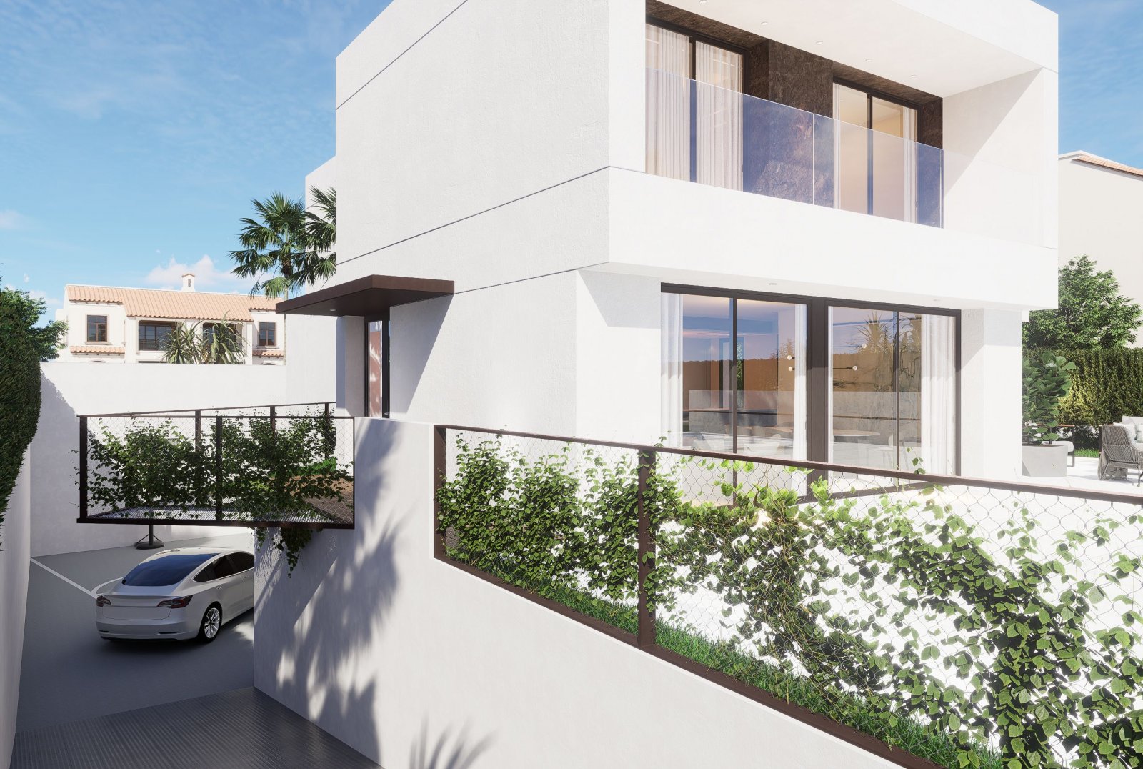 Moderne Villa mit privatem Pool, 1 km vom Meer entfernt, La Nucía, Spanien