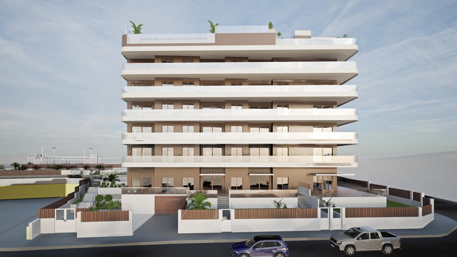 Luxusapartments mit Pool- und Meerblick, Villajoyosa