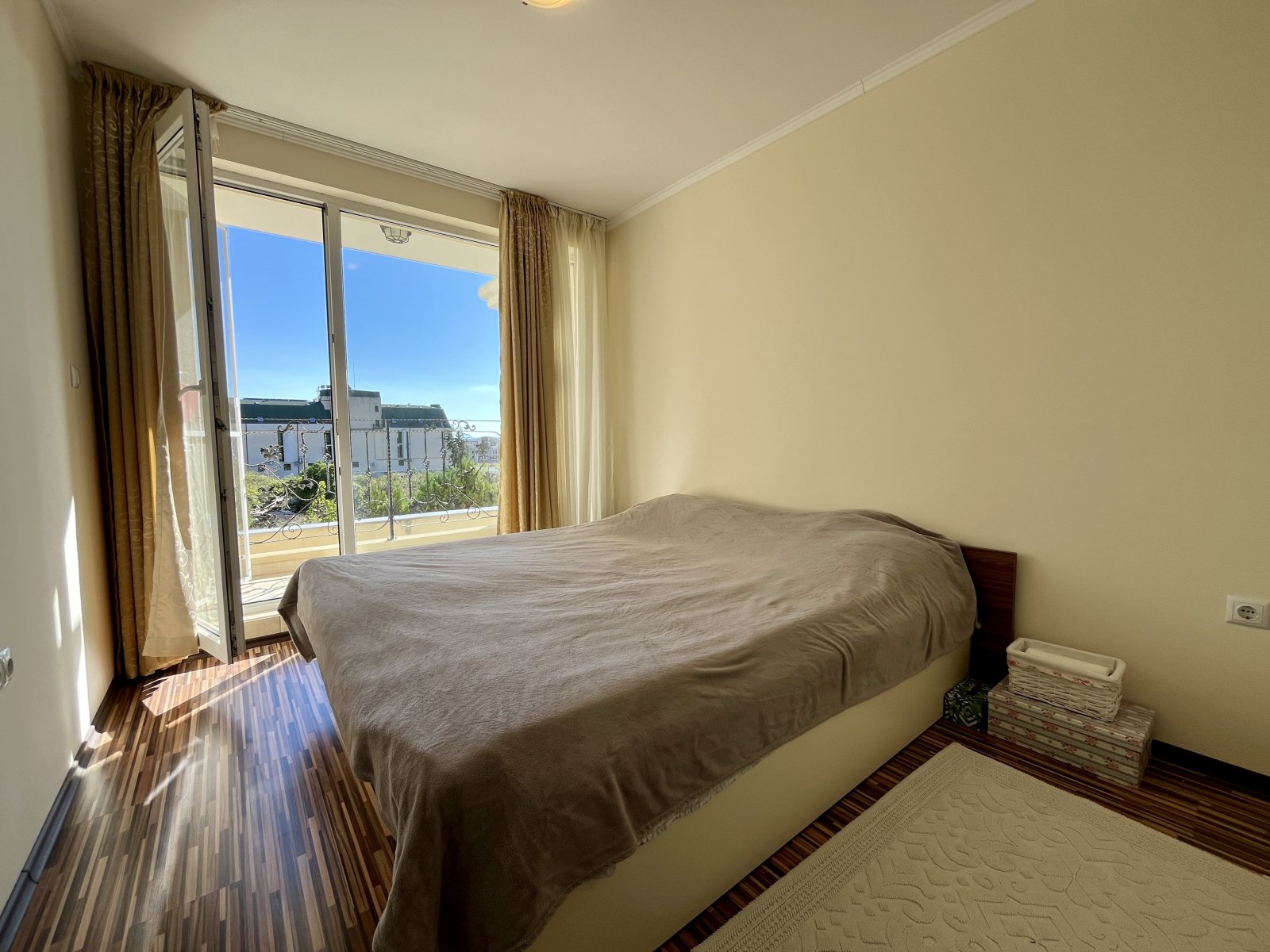 Möblierte 2-Zimmer-Wohnung mit Meerblick im Komplex &quot;Golden Eye&quot;, Sveti Vlas