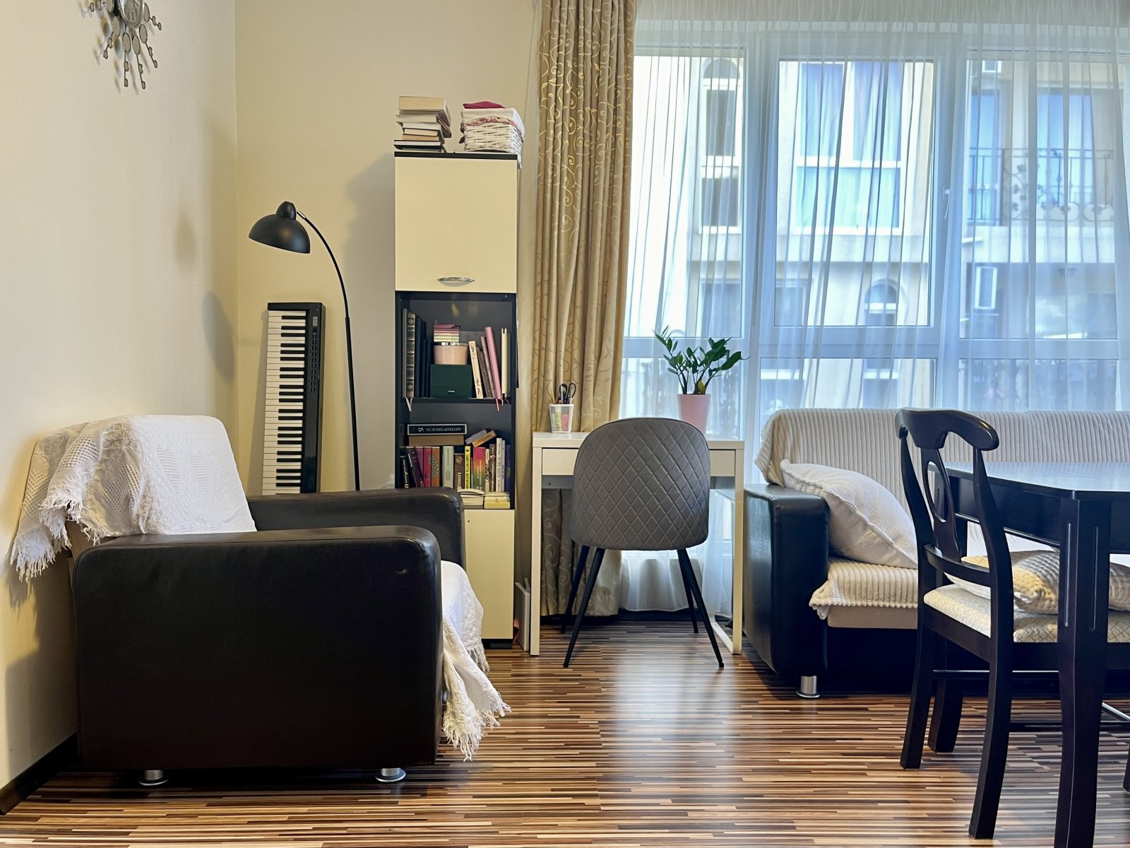 Möblierte 2-Zimmer-Wohnung mit Meerblick im Komplex &quot;Golden Eye&quot;, Sveti Vlas