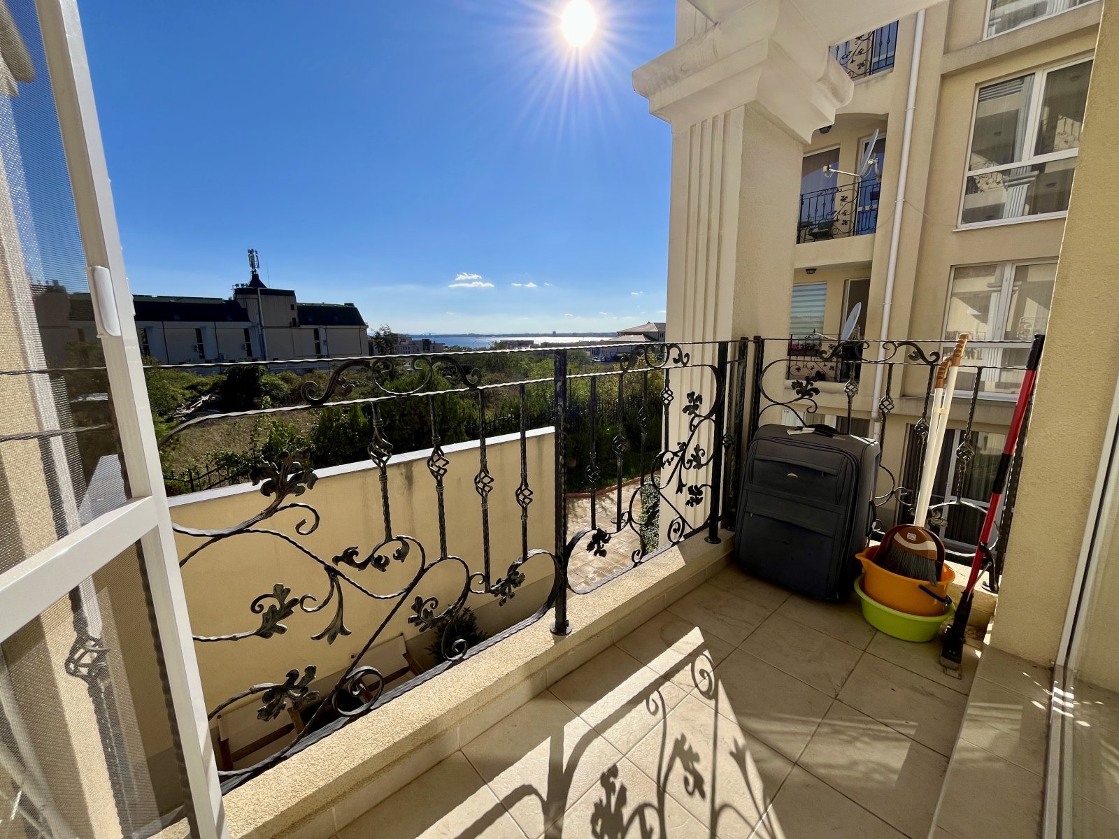 Möblierte 2-Zimmer-Wohnung mit Meerblick im Komplex &quot;Golden Eye&quot;, Sveti Vlas