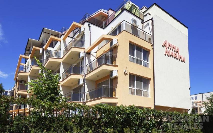 Sveti Vlas: 2 Zimmer Wohnung mit Meerblick im Anna Marina Sveti Vlas Bulgarien 