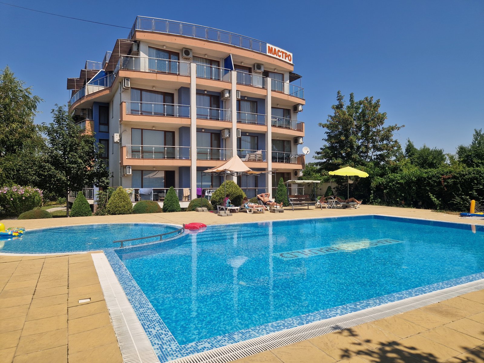 2 Zimmer Wohnung im Mastro Komplex Nessebar Bulgarien