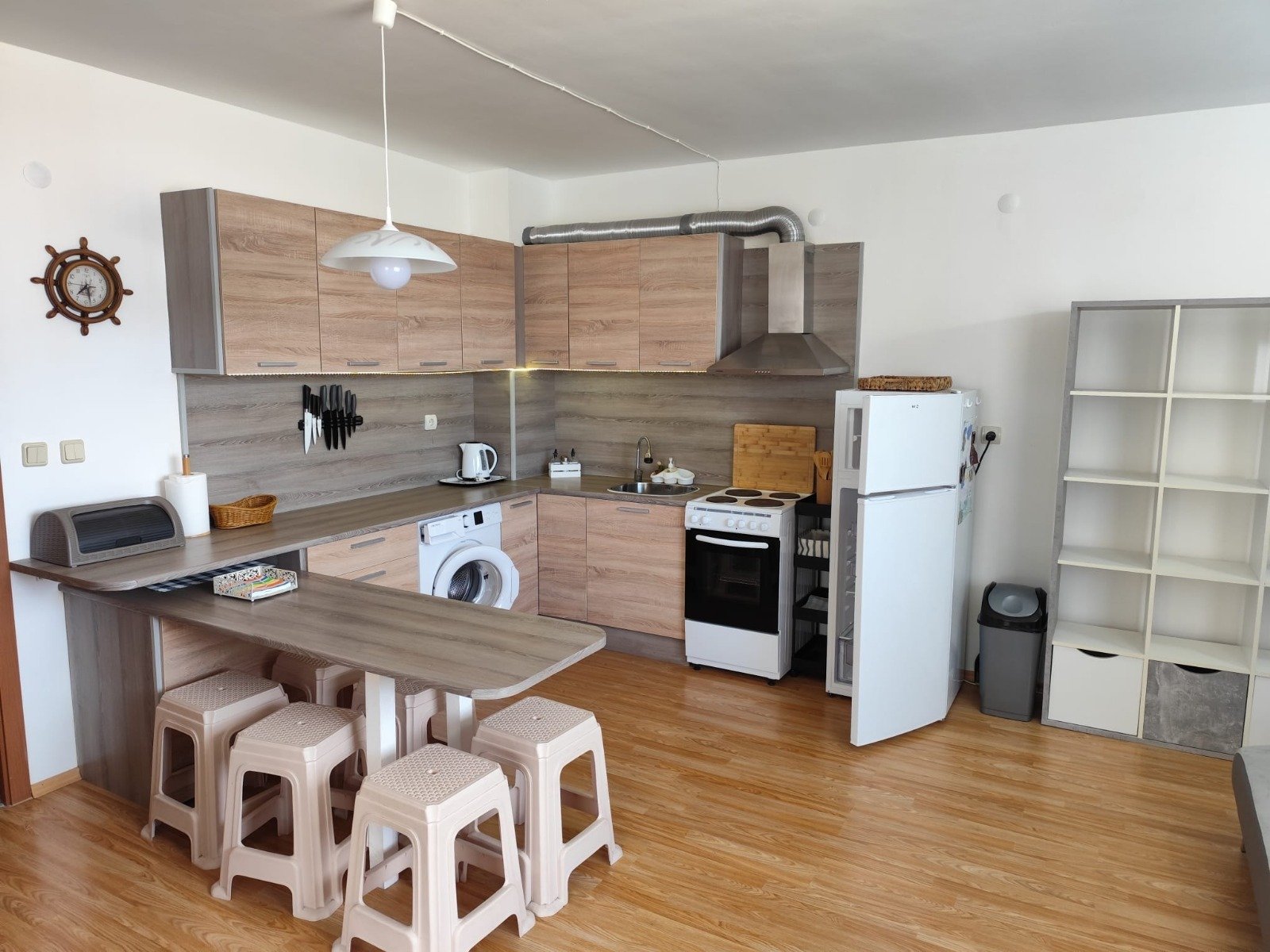 2 Zimmer Wohnung mit leichten Meerblick in Aheloy Bulgarien