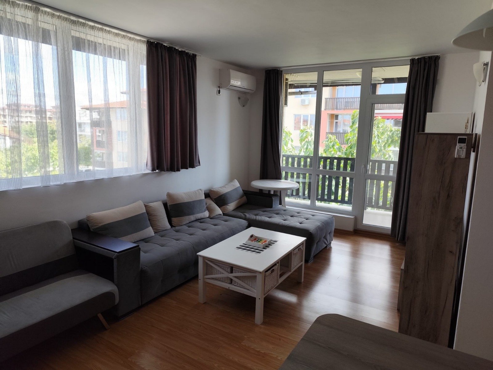 2 Zimmer Wohnung mit leichten Meerblick in Aheloy Bulgarien