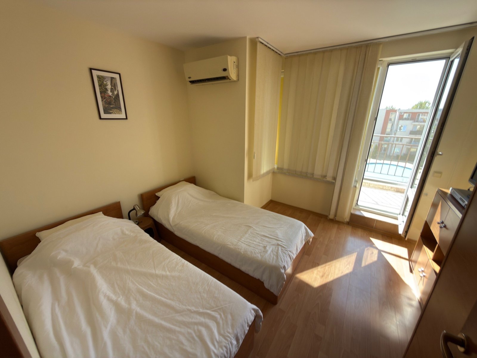 Dreizimmerwohnung im Komplex Holiday Fort am Sonnenstrand